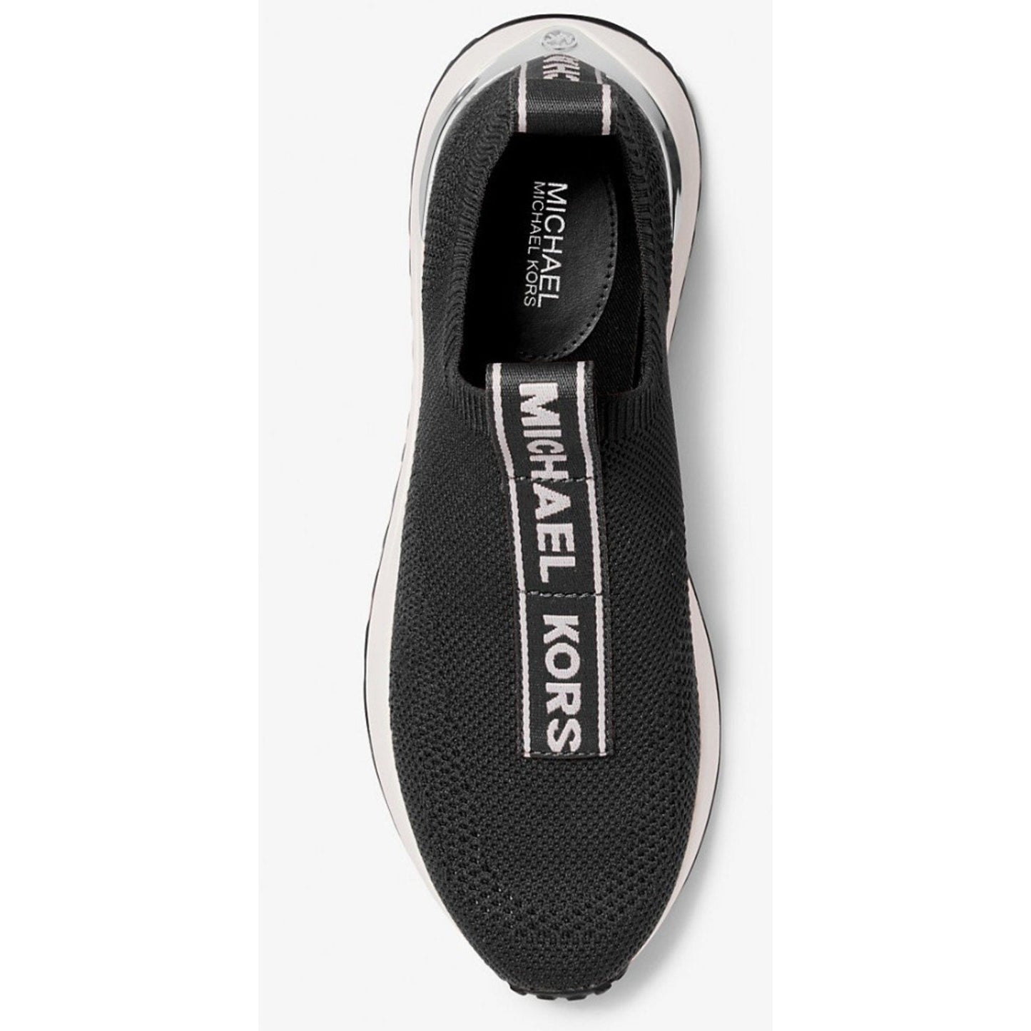 MICHAEL KORS women Bodie Knit Slip-On Sneaker stretched fabric Size 9 M Michael Kors