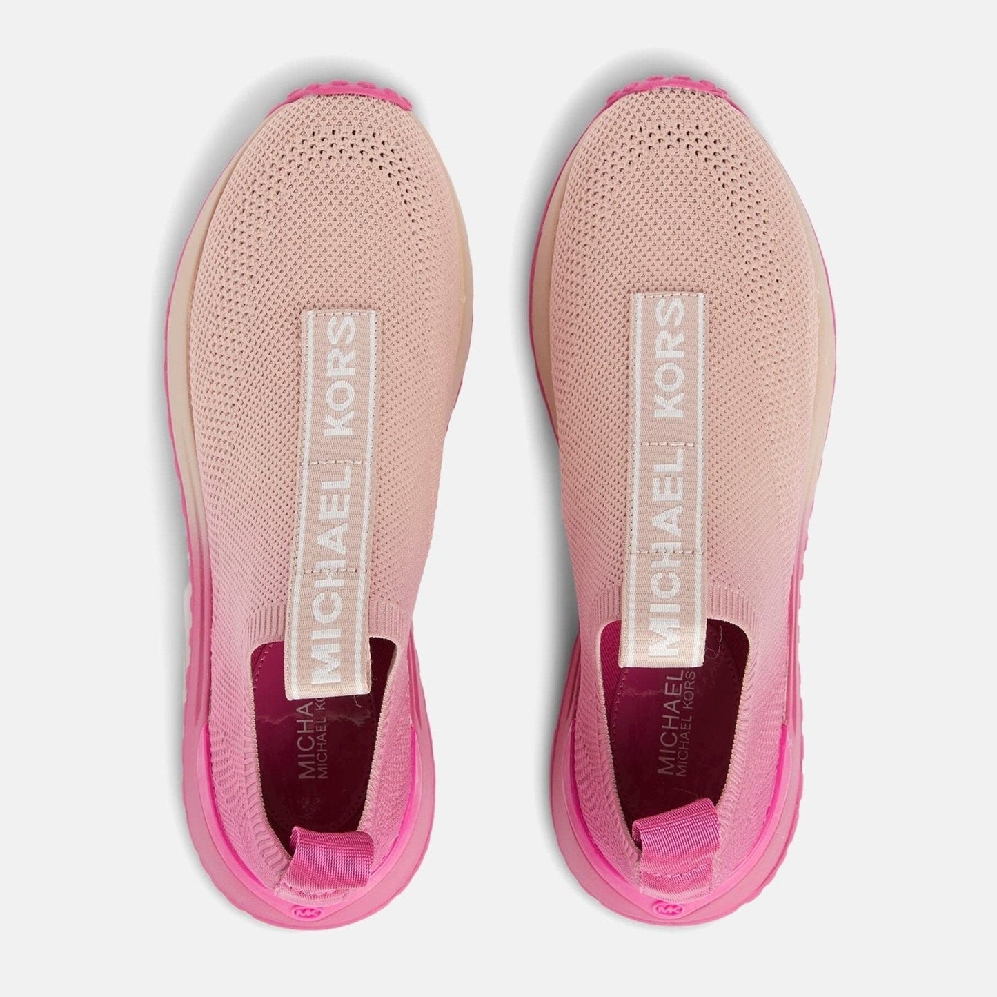 Michael Kors Bodie Slip On Soft Pink Gradient soft Knit Women’s 7 M Michael Kors