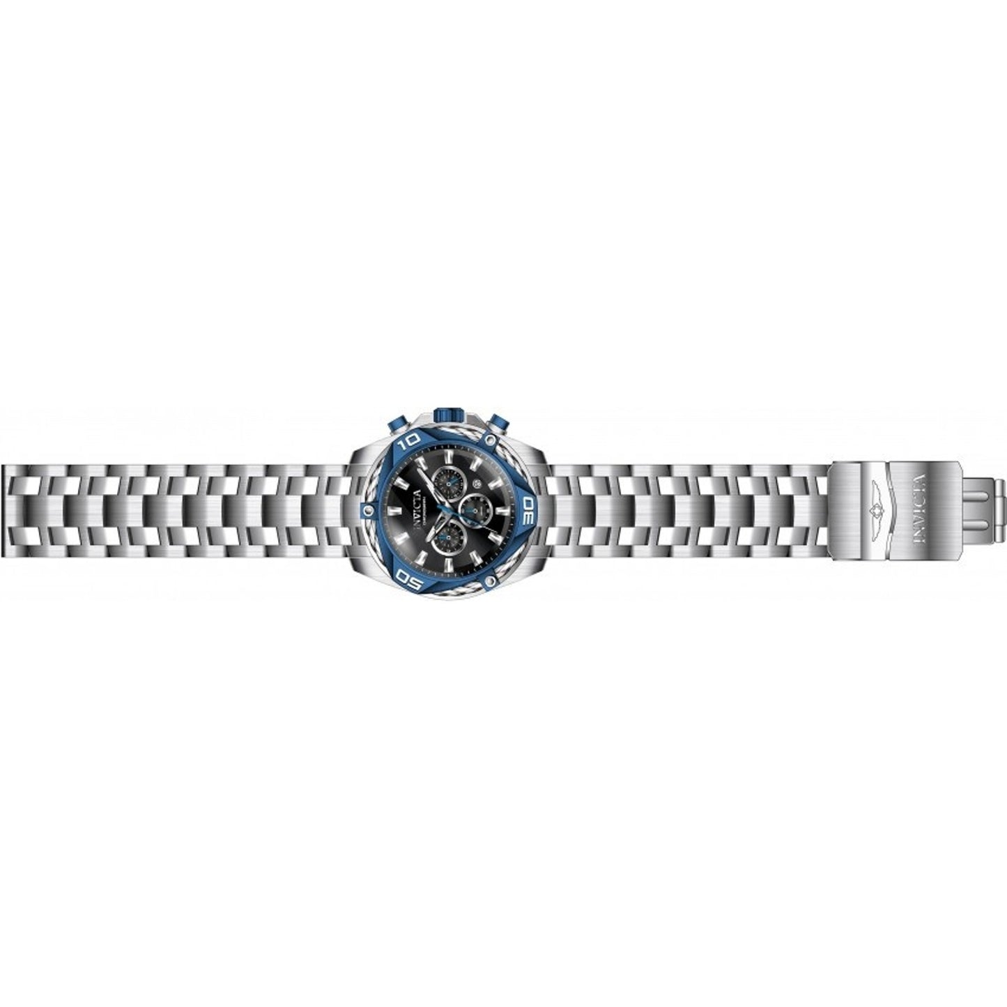 Invicta Men's Bolt Quartz Chronograph Stainless Steel Casual Watch