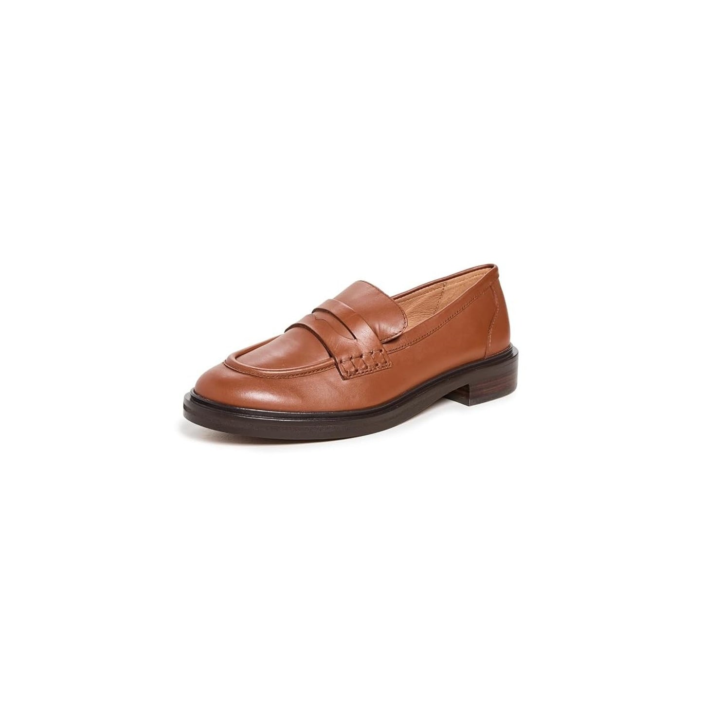 Madewell Women's The Vernon Loafer Brown Dried Maple Sz 8.5