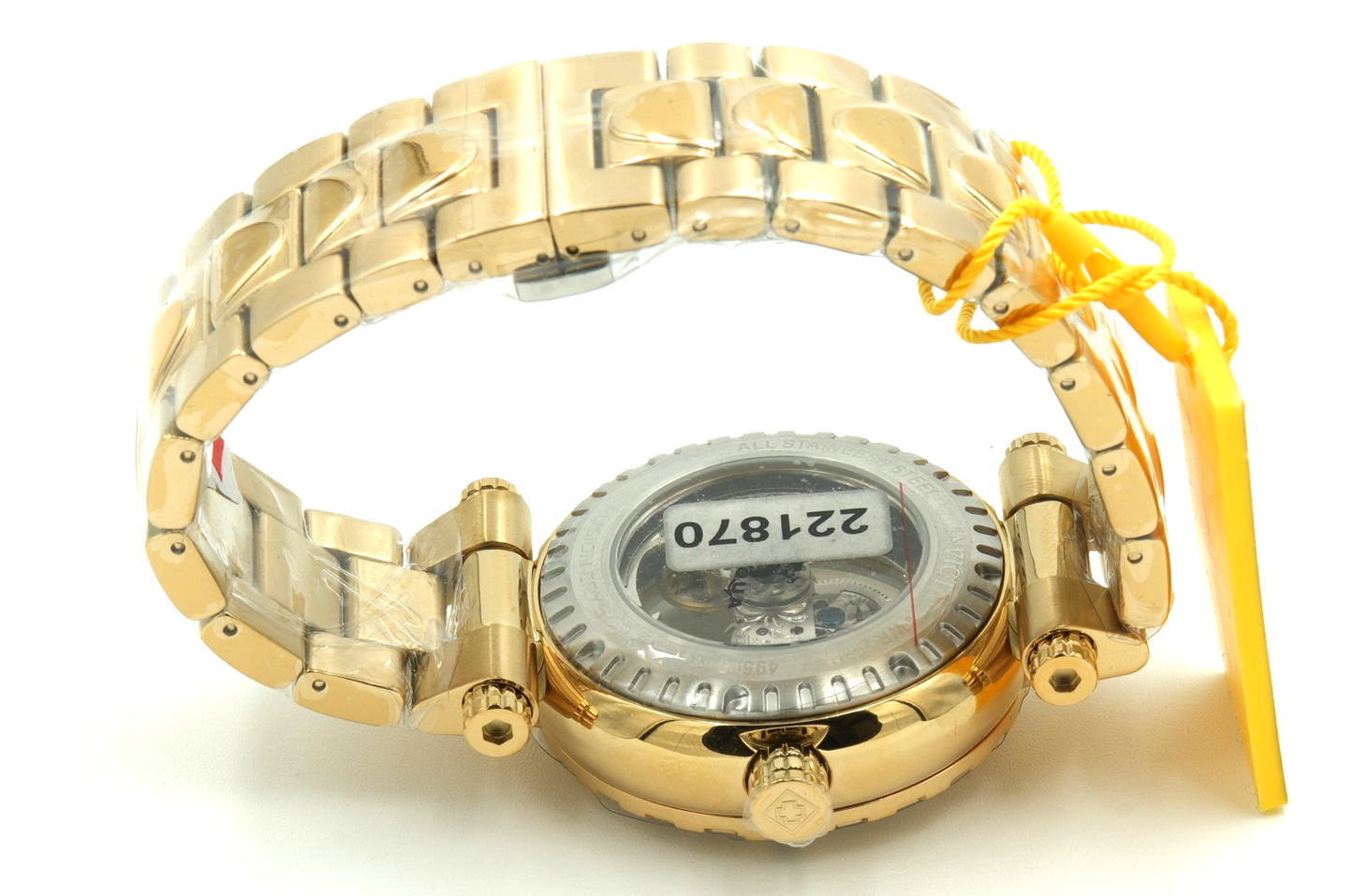 Invicta Subaqua Nebula Automatic Men's 47mm Gold tone Skeleton Dial Watch Invicta