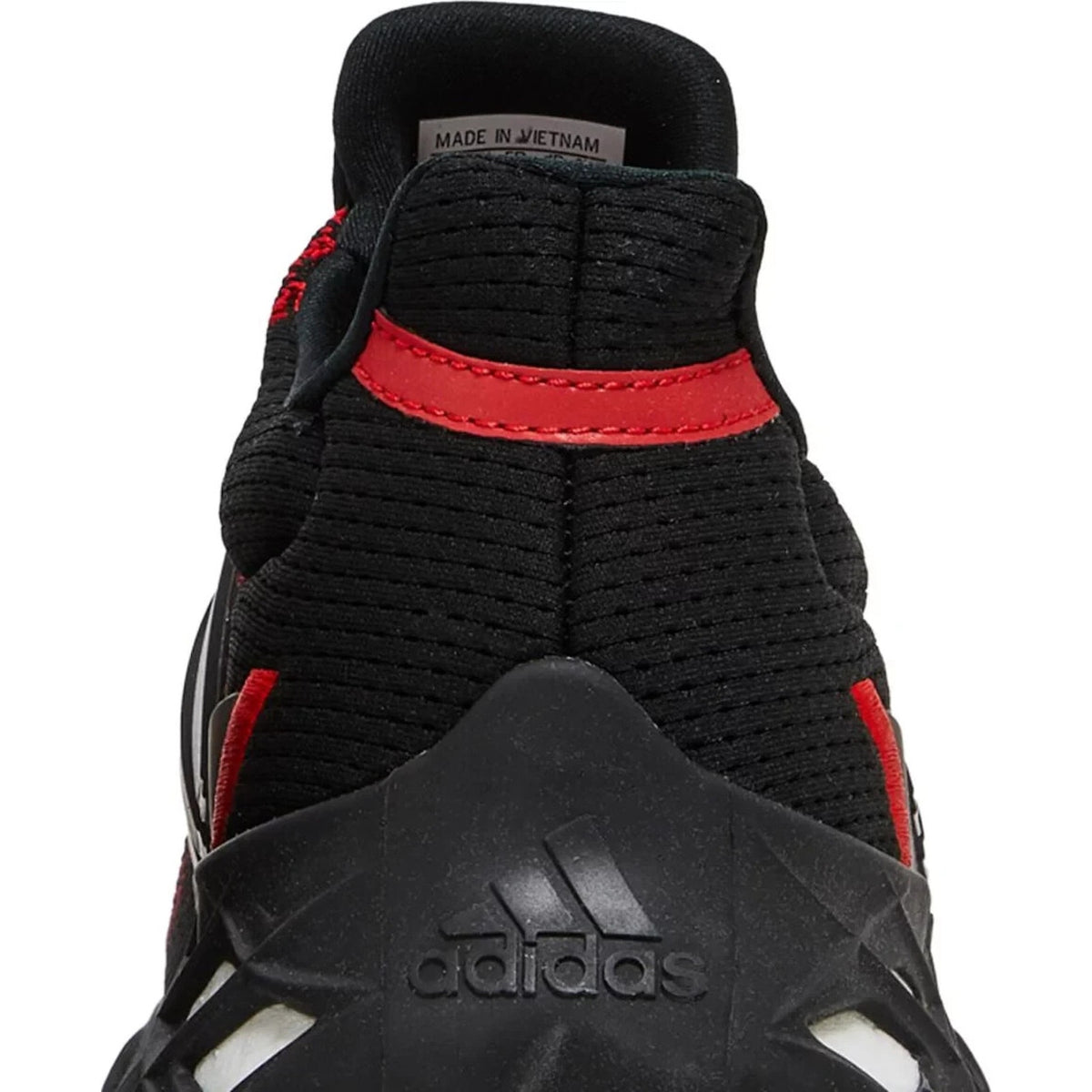 Adidas Ultraboost Web Alphaskin Black/Black/Vivid Red Men's 8 , Women's 9 M
