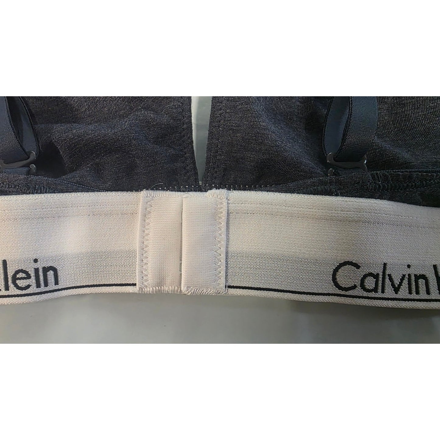 Calvin Klein Cotton Lightly Lined Triangle Bralette Hemisphere Blue X-Small