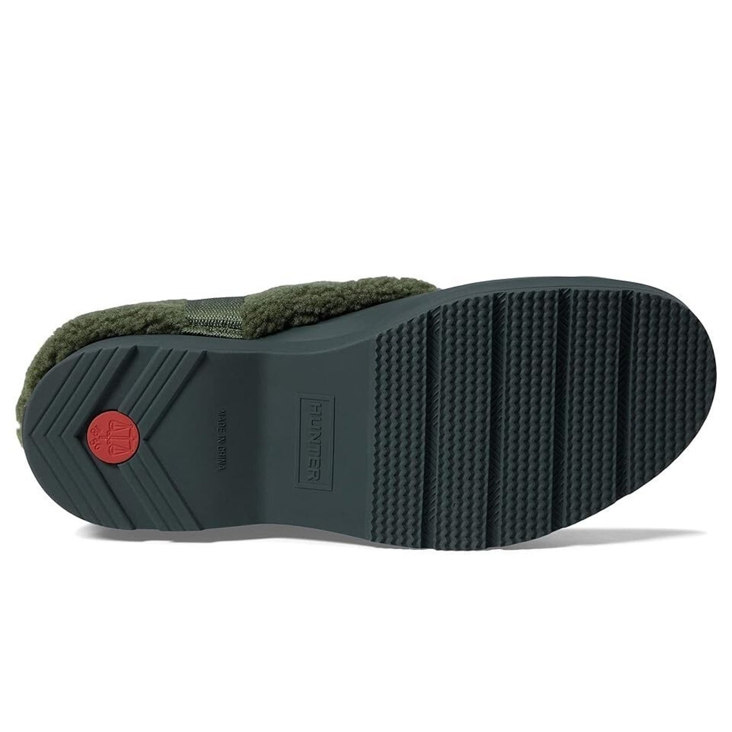 Hunter Play Sherpa Insulated Clog Men’s Artic Moss Rubber Shoe NEW Size 9 M