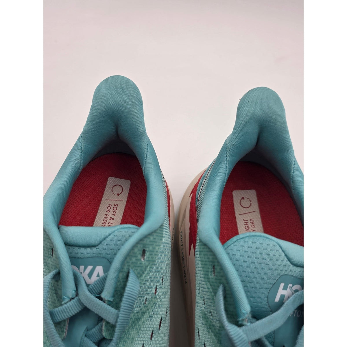 Hoka Clifton 8 Women's Running Shoes Teal Size 8.5B