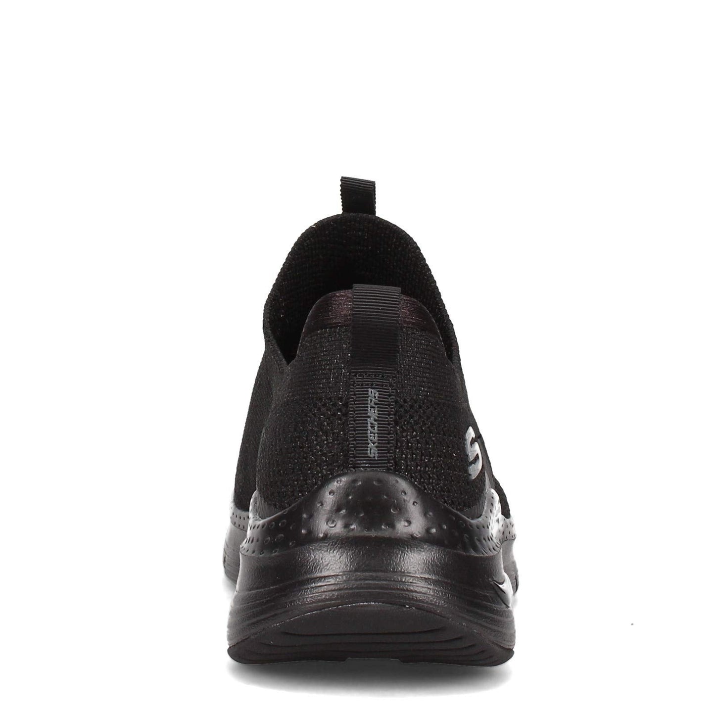 Skechers Women's Slip-on Arch Fit Keep It Up Sneaker Shoes Black Size 9 US SKECHERS