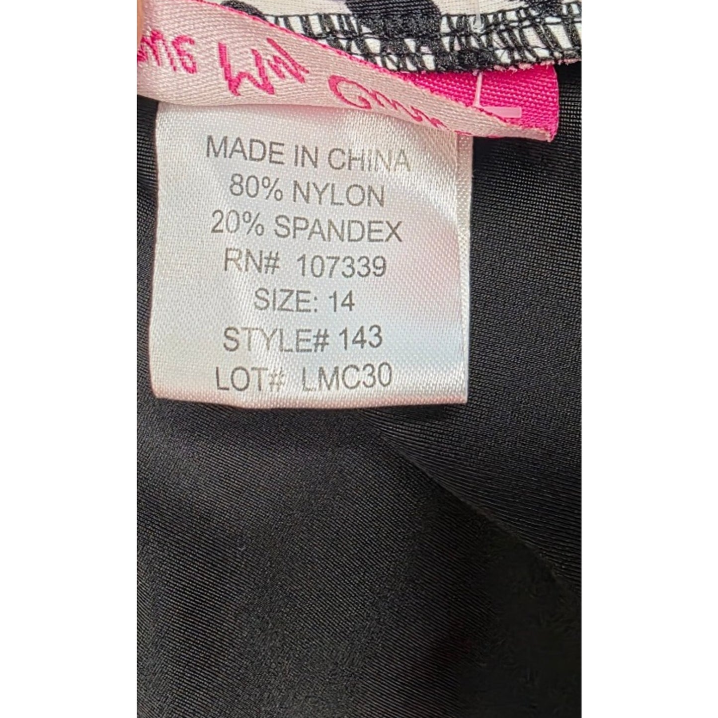 Swimsuits for All Women's Plus Size Chlorine Resistant Swim Capri Size 14 Plus