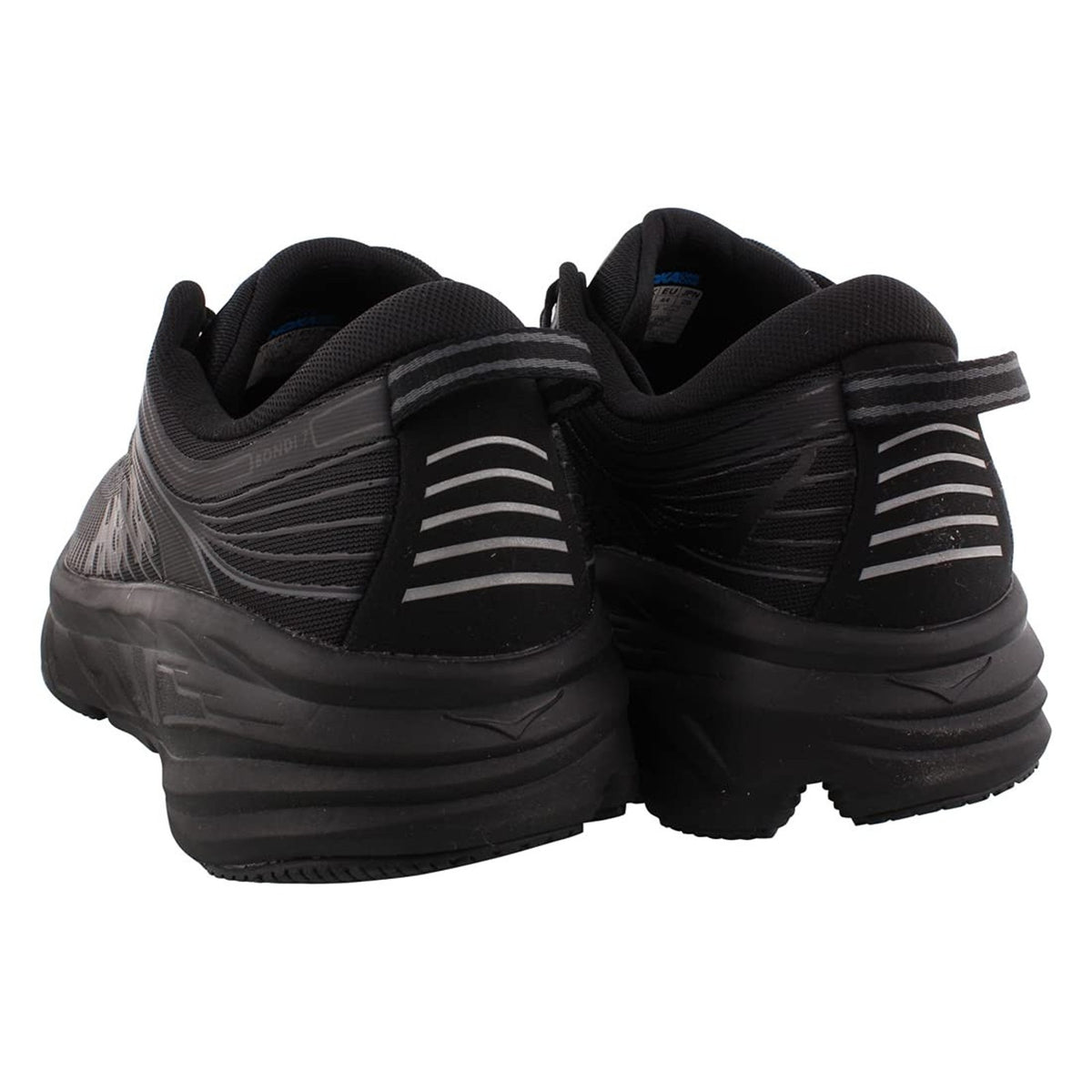 Hoka One One Bondi 7 Mens Running Shoes Black Size 8