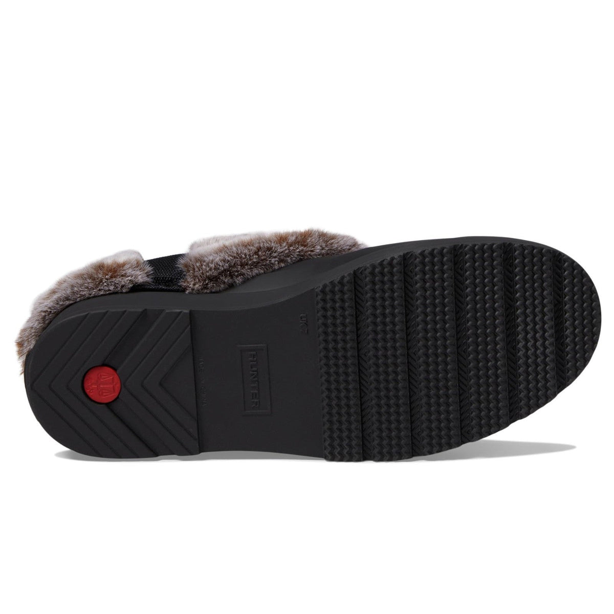 Hunter Play Faux Fur Women’s Clogs Slides Black US 9