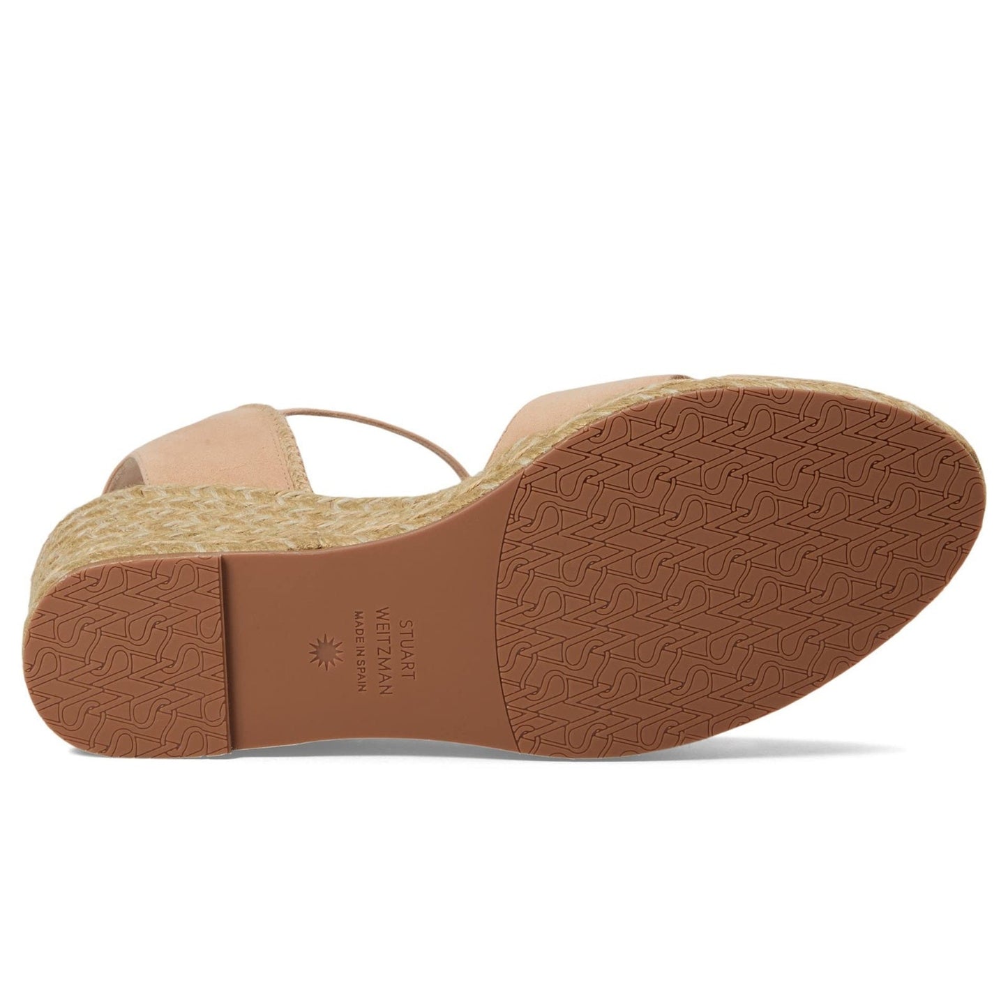 Stuart Weitzman Mirela II Women's Espadrille Wedge Sandals – Adobe/Natural 8.5 B