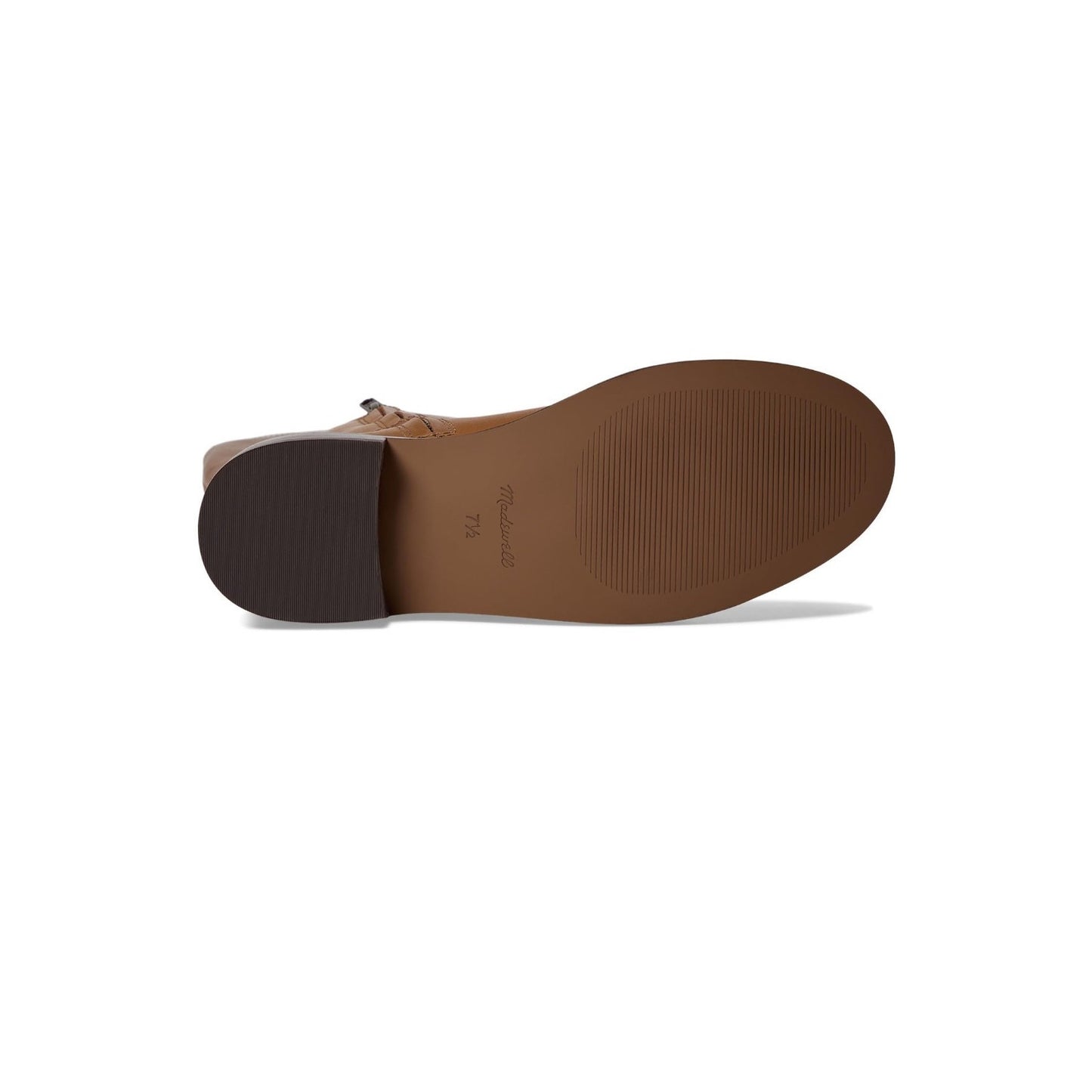 Madewell The Drumgold Boot Extended Calf in Sepia Leather Size 7 M