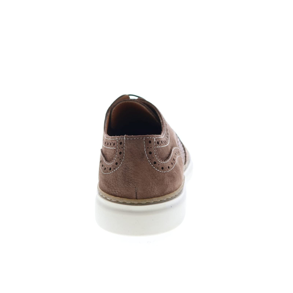 Bruno Magli Salento Raffia Mens Shoes Brown Oxfords Made in Italy Size 10.5 M