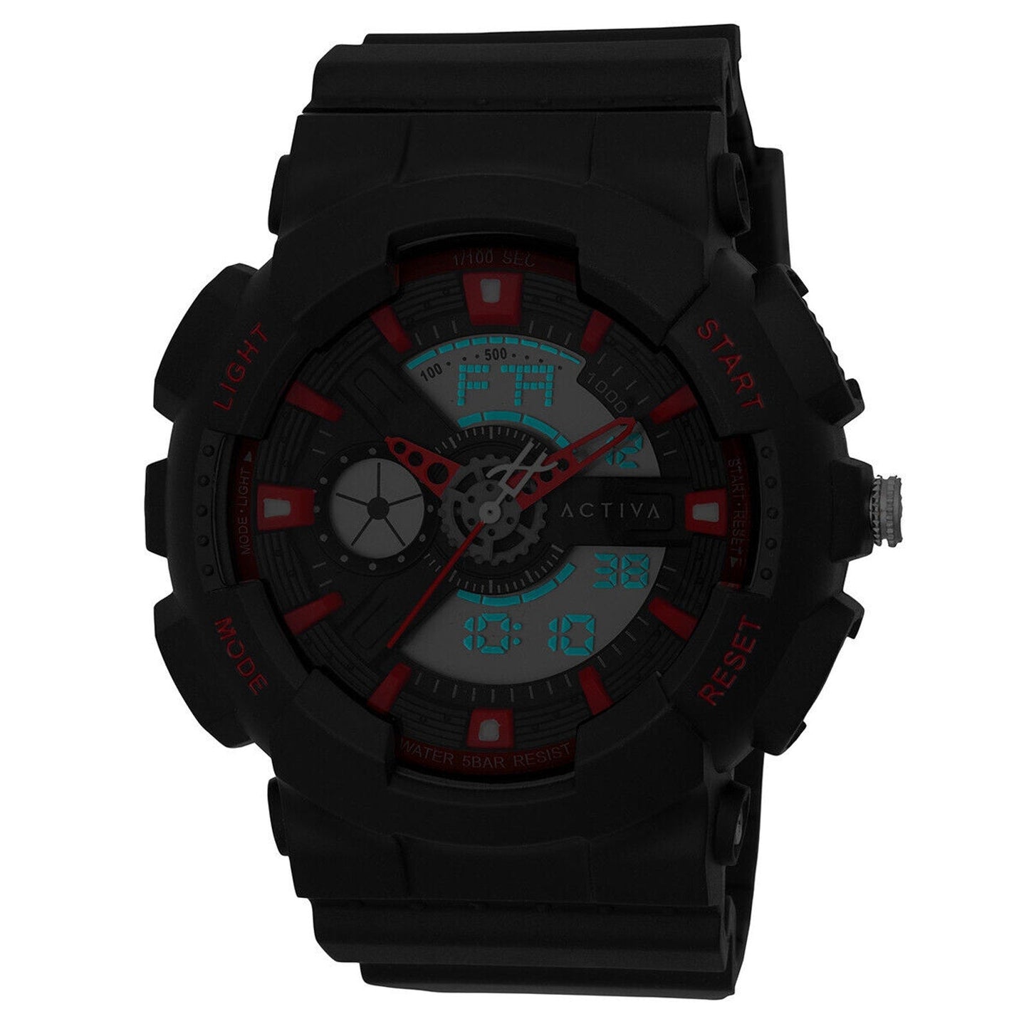 Activa Pixel X Invicta Digital Men's Watch - 50mm. Black (ACW498-001) Invicta