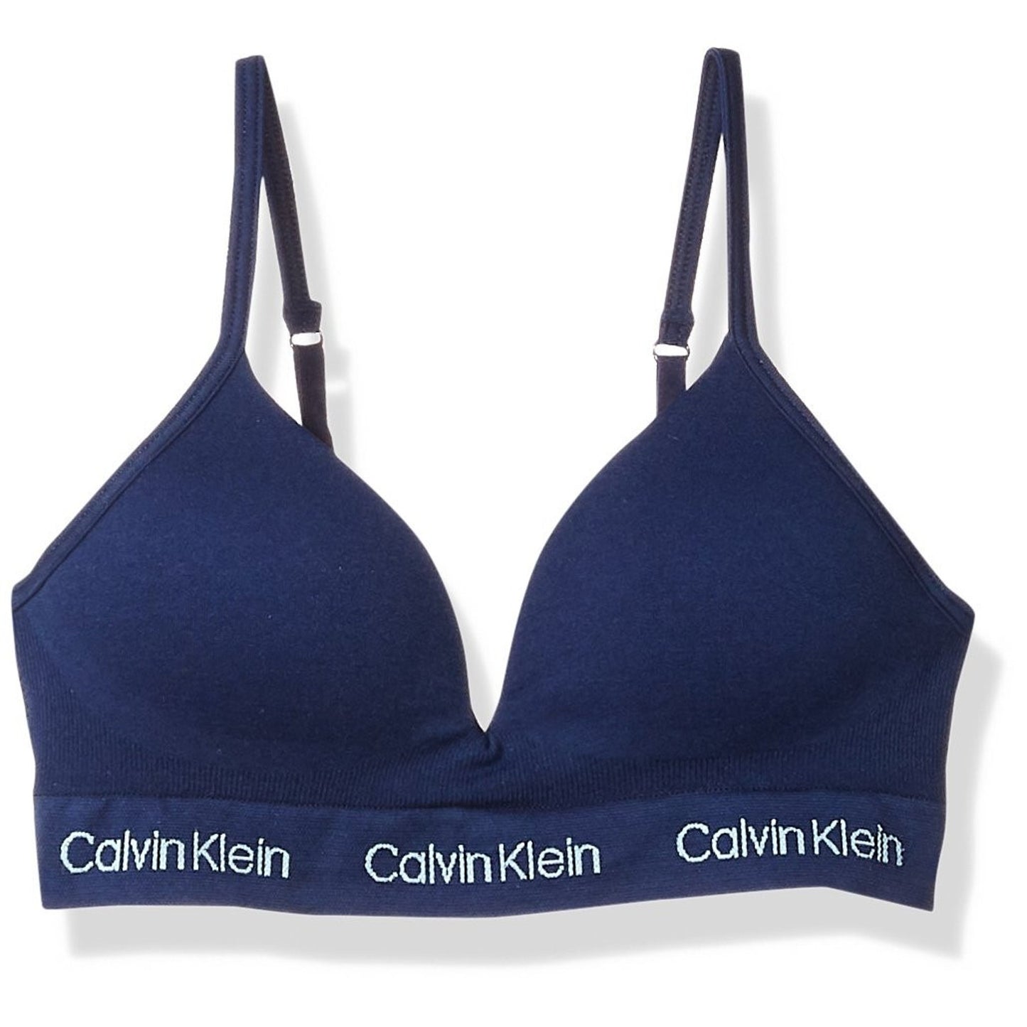 Calvin Klein Kids Girls' Seamless Hybrid Bra, Symphony, Large 10/12