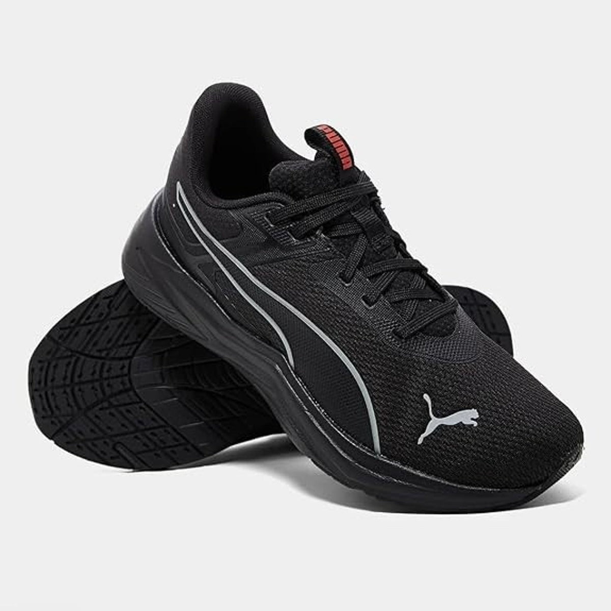 Puma Disperse XT 2 Mens Running Shoes Black Mesh Sneakers Size 9.5