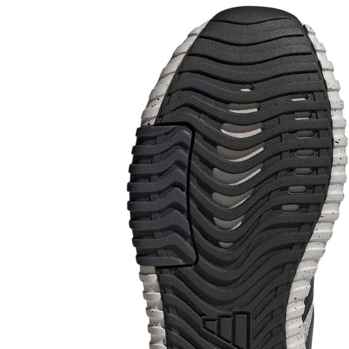adidas Kaptir 4.0 Mens Grey White Black Running Shoes Size 7.5 KJ7412