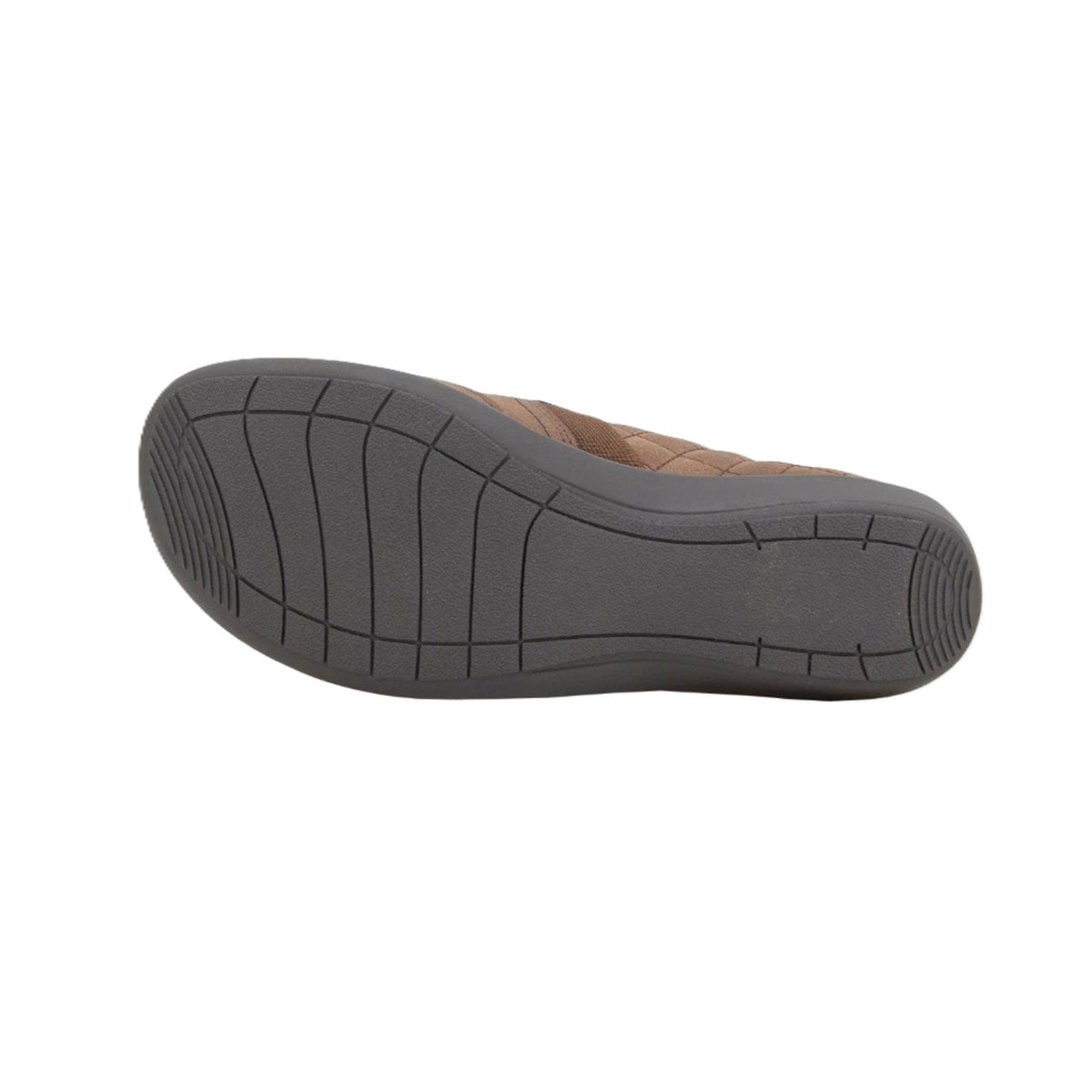 JSport Lisa Womens Loafer Brown Quilted Slip On Memory Foam Size 8
