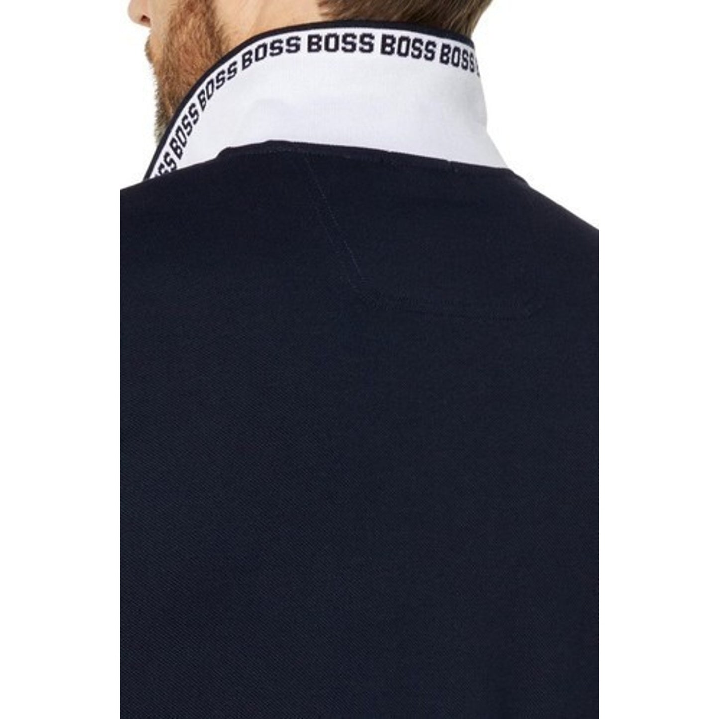 BOSS Paddy Cotton Polo Whale Dark Blue Medium