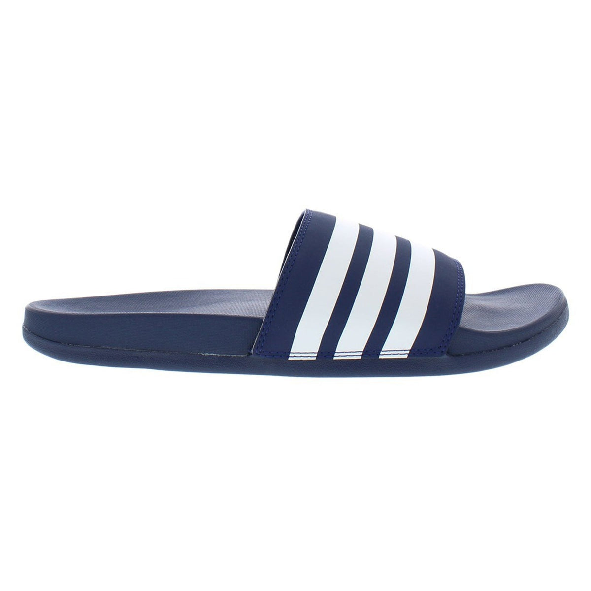 adidas Adilette Comfort Cloudfoam Slides Sandals black Navy Men 10 WMN 11