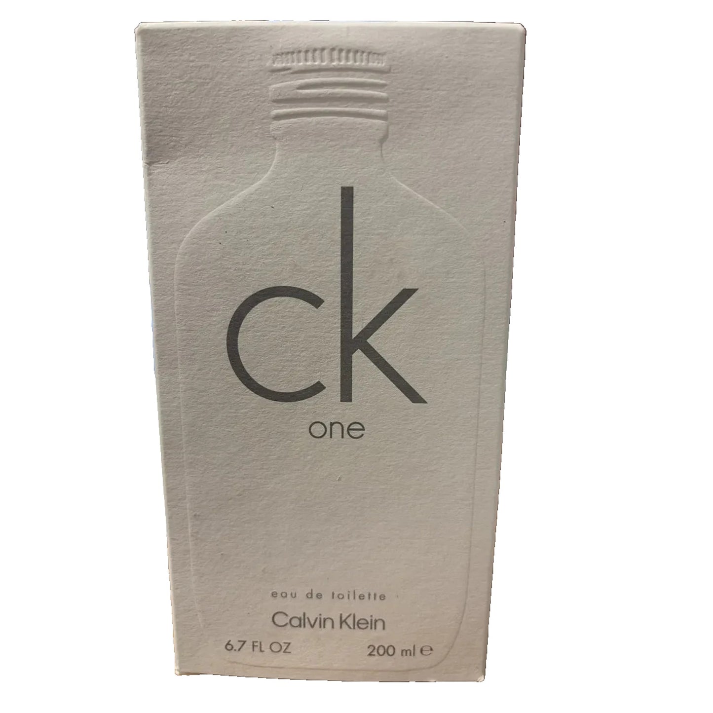 CK One by Calvin Klein, 6.7 oz / 200 ml EDT Spray Unisex NEW
