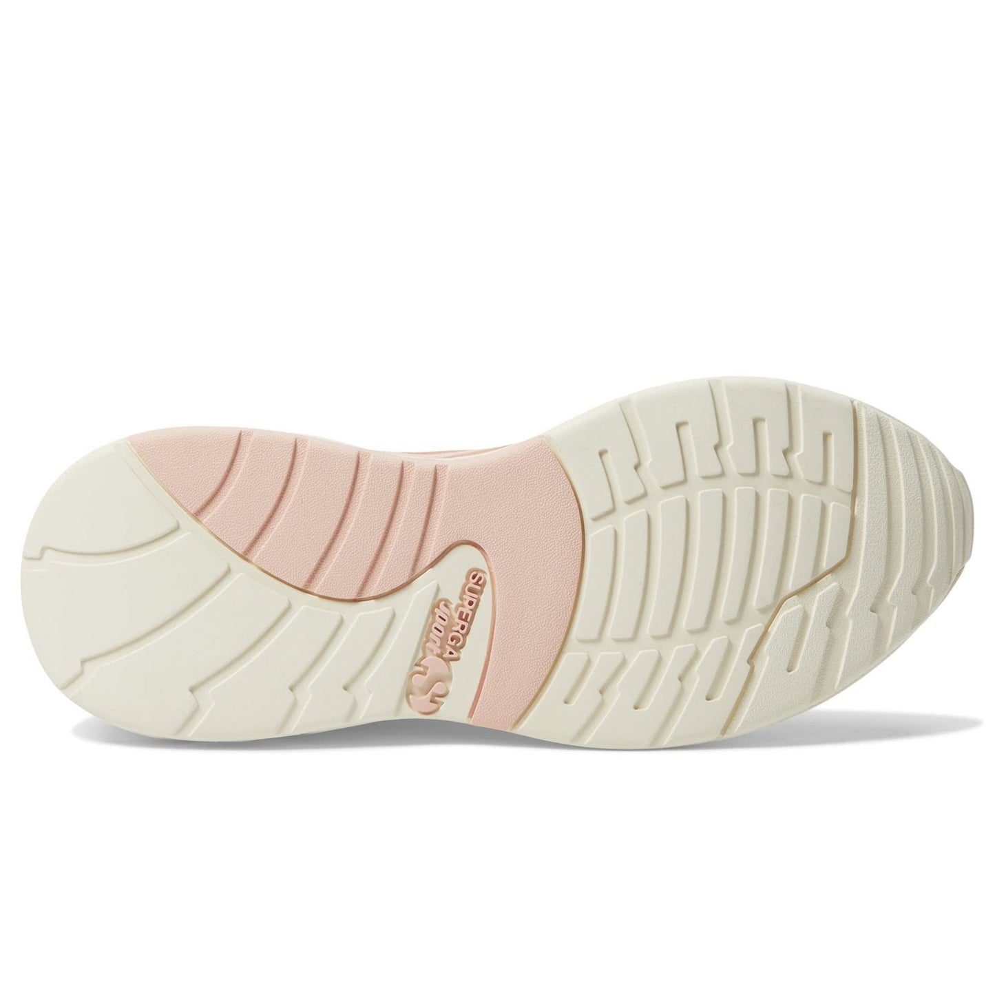 Superga 4089 Sport TRAINING 9TS SLIM White /Pink / Beige Men 9 Women 10.5 M