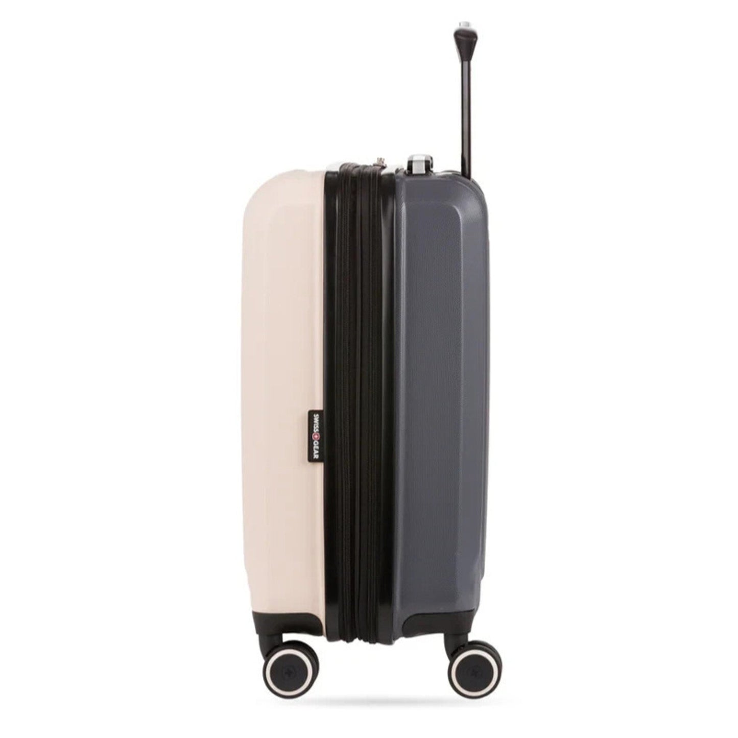 SwissGear 8028 Duet Carry On 19 Expandable Luggage Spinner Wheel Pink/Dark Grey SWISSGEAR