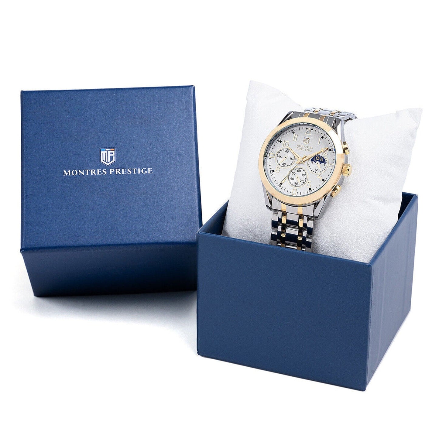 Invicta X Montres Prestige Men's 40mm, Steel, Gold Watch New Invicta