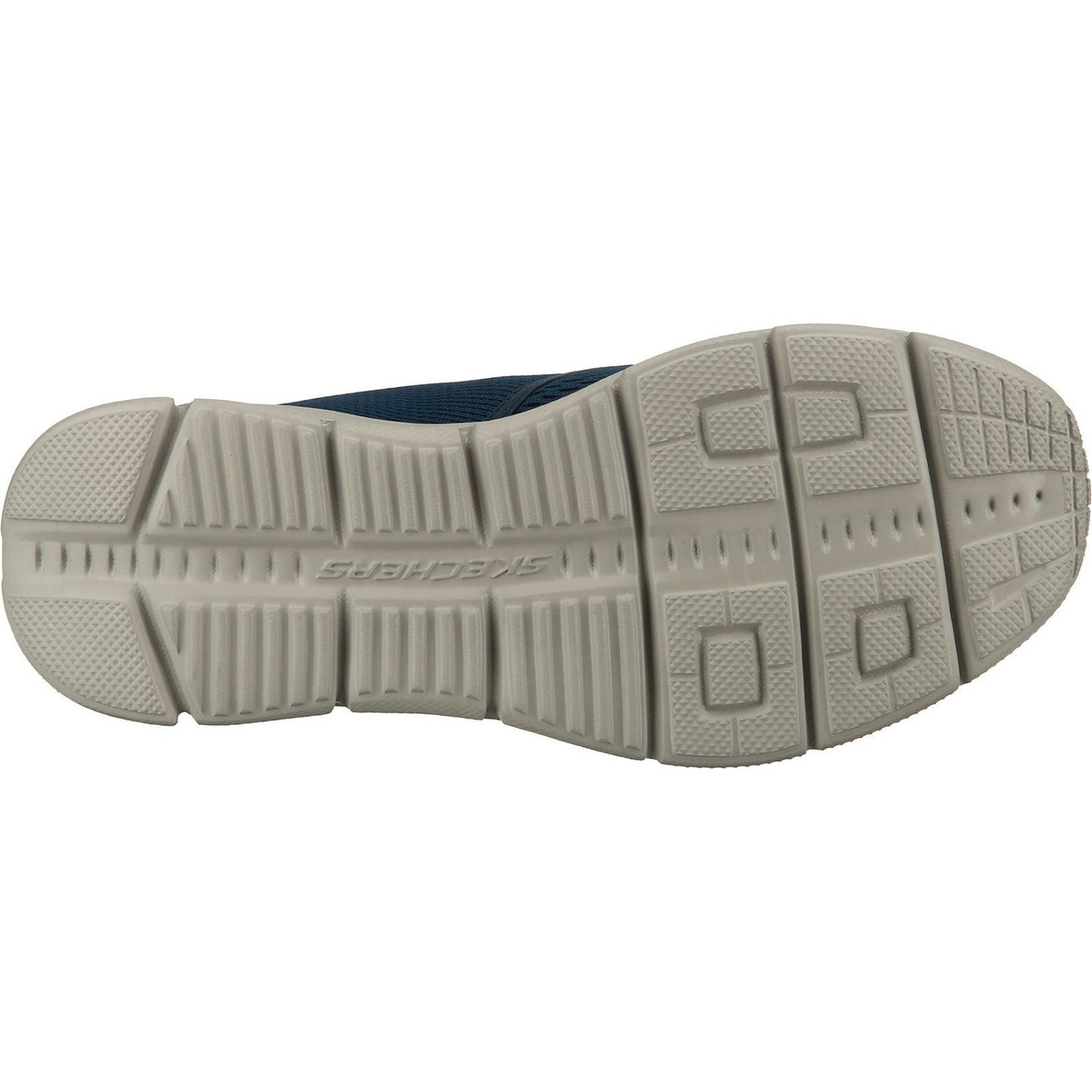 Skechers Mens Slip-on Comfort Loafer, Navy/Orange, 9.5 US