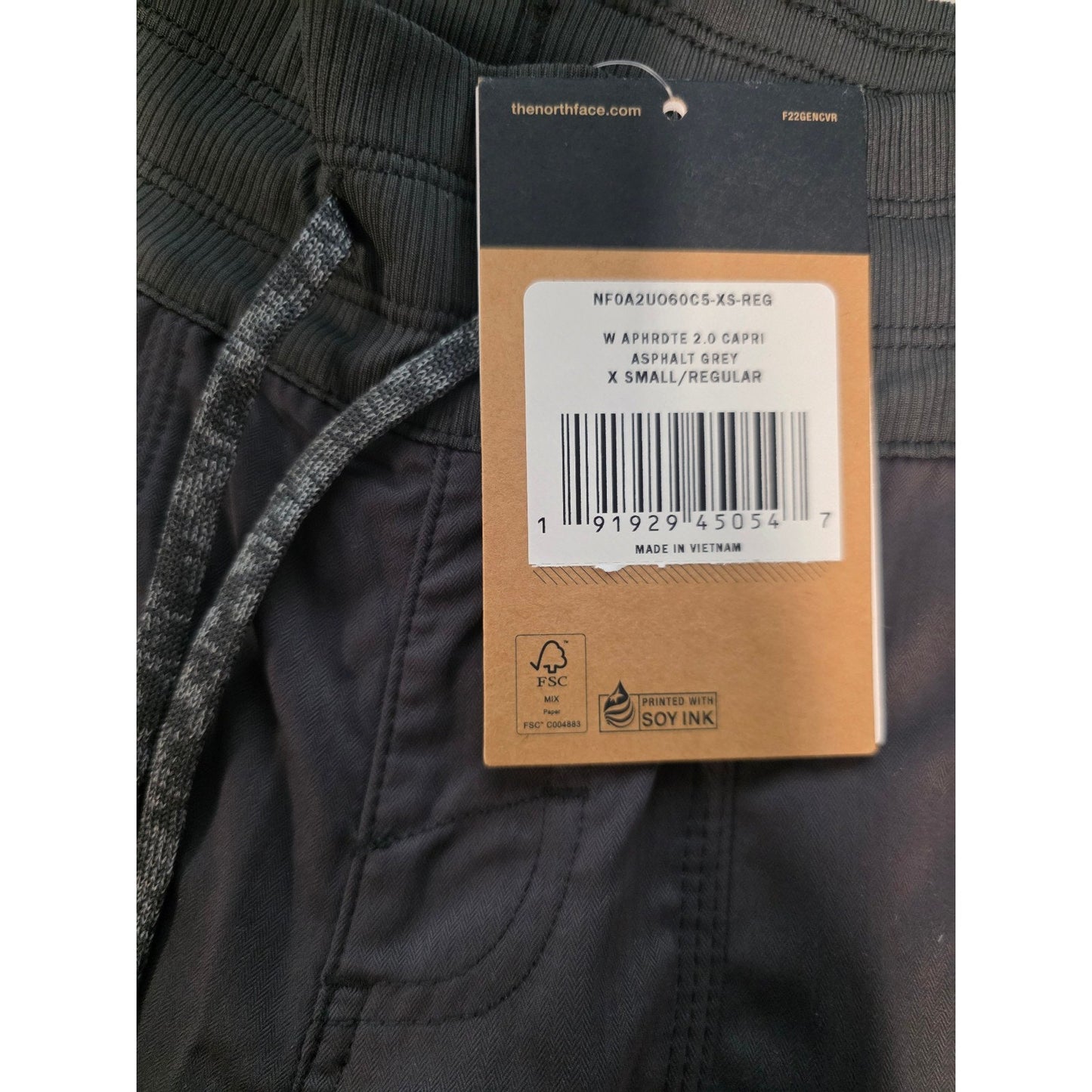 The North Face Women’s Aphrodite 2.0 Pants Capri Asphalt gray Sz XSmall Regular