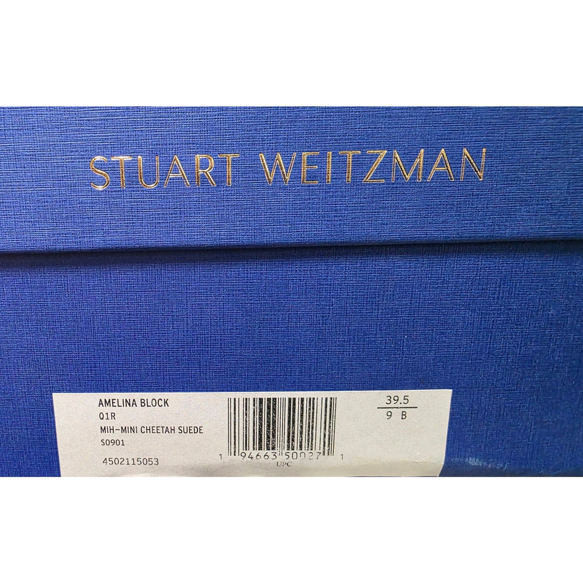 Stuart Weitzman Amelina Block sandal leopard print Size 9