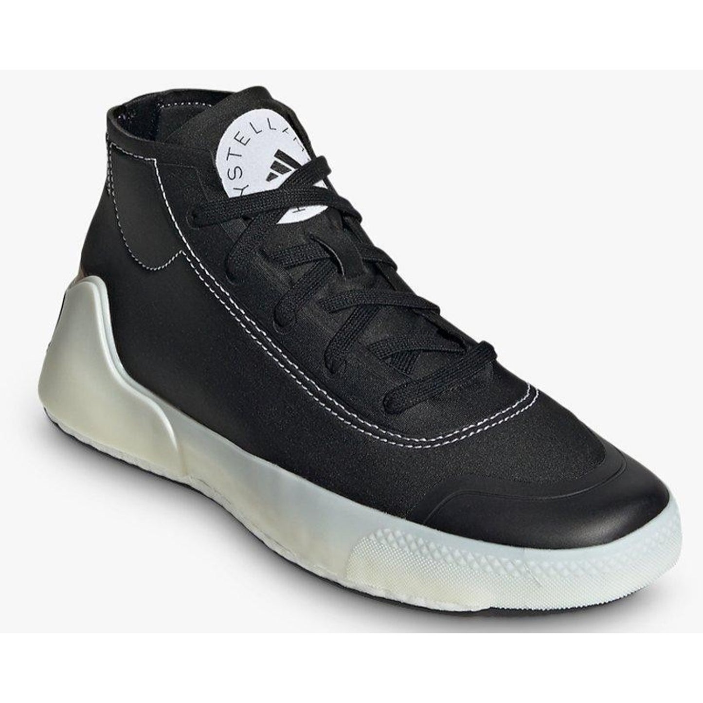 Adidas Stella McCartney Treino FX1955 Mid Sneakers Womens 7.5 B Black White