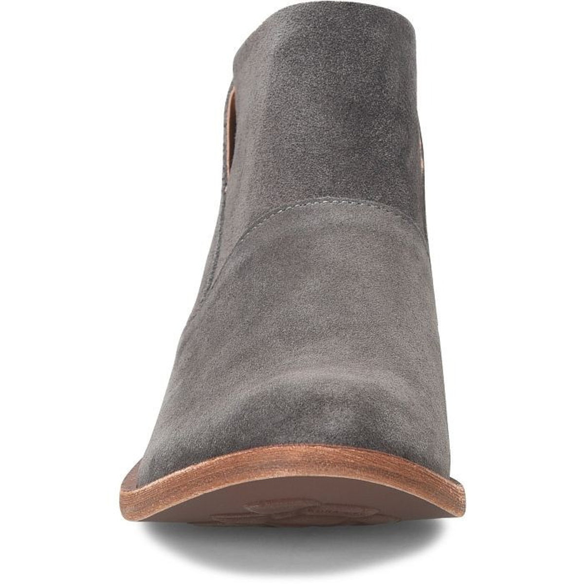 KORK-EASE Women's Ryder Ankle Boot Grey Suede, 7.5 M US