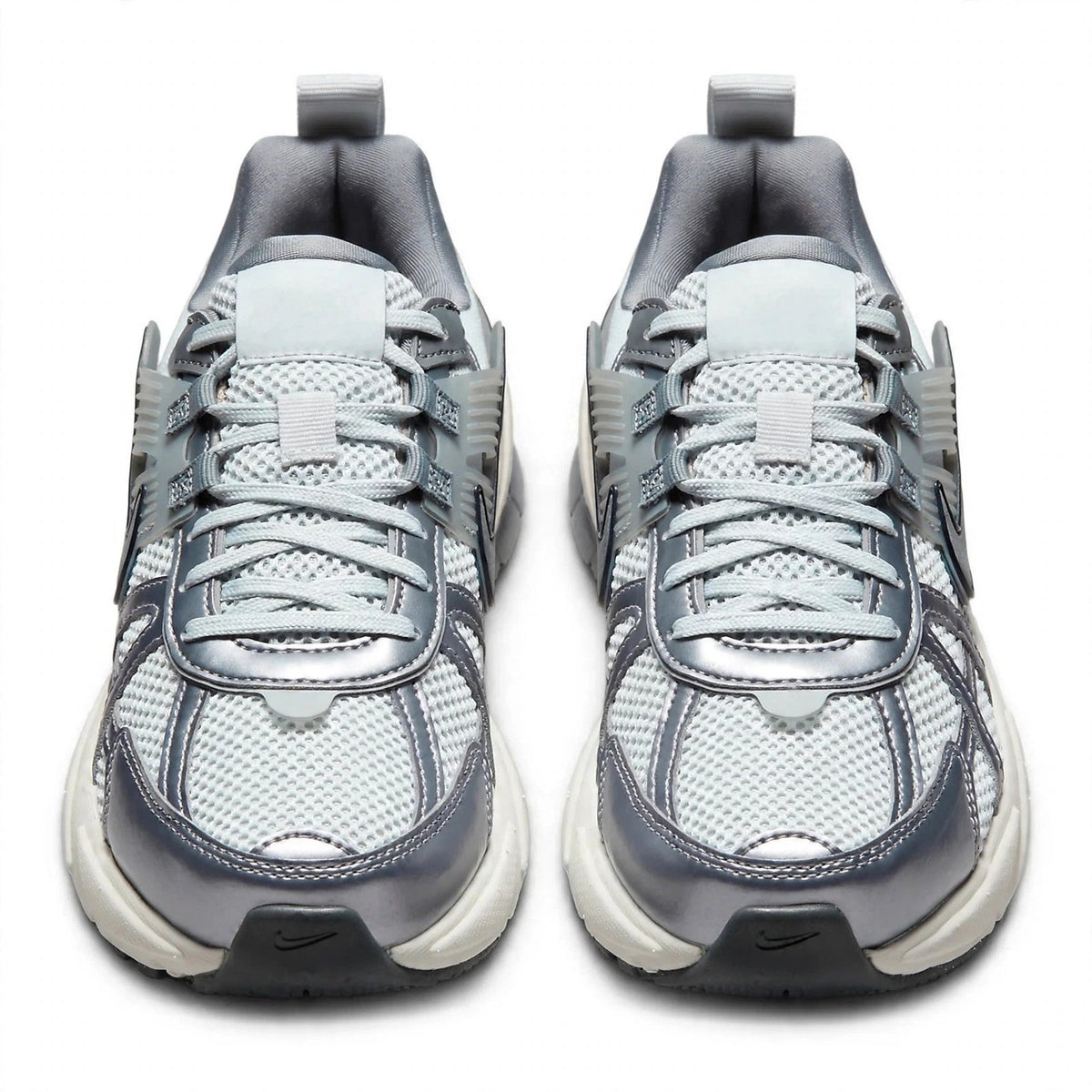 Nike V2K Run Pure Platinum Grey Running Shoes Women's Size 10/ Men 8. 5 New