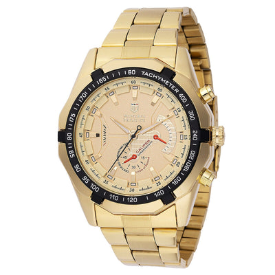 Invicta X Montres Prestige Men's Gold/Black Watch 46mm MPW-0099 New! Invicta