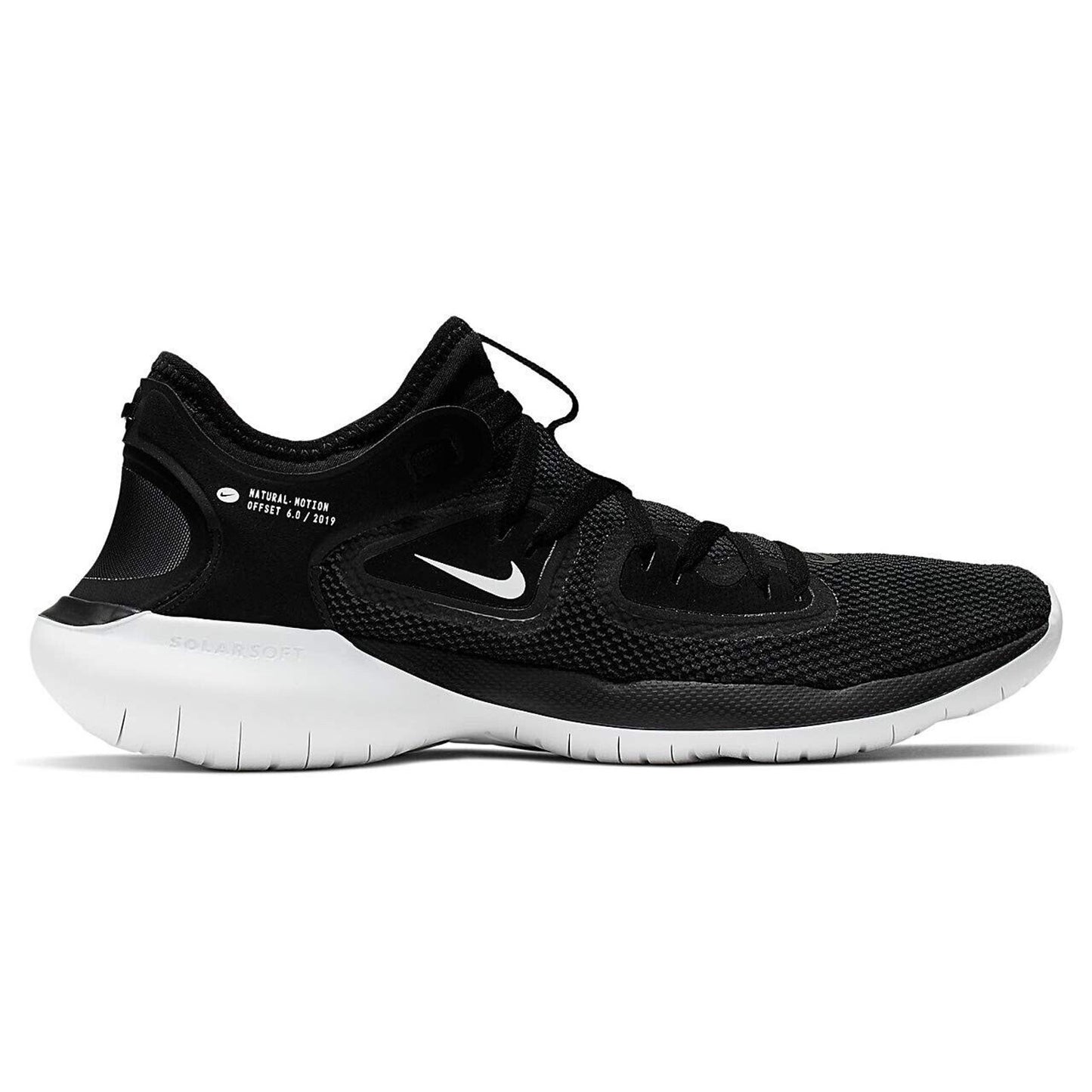 Nike Men's Flex 2019 RN Running Shoe Black/White/Anthracite Size 8.5 US