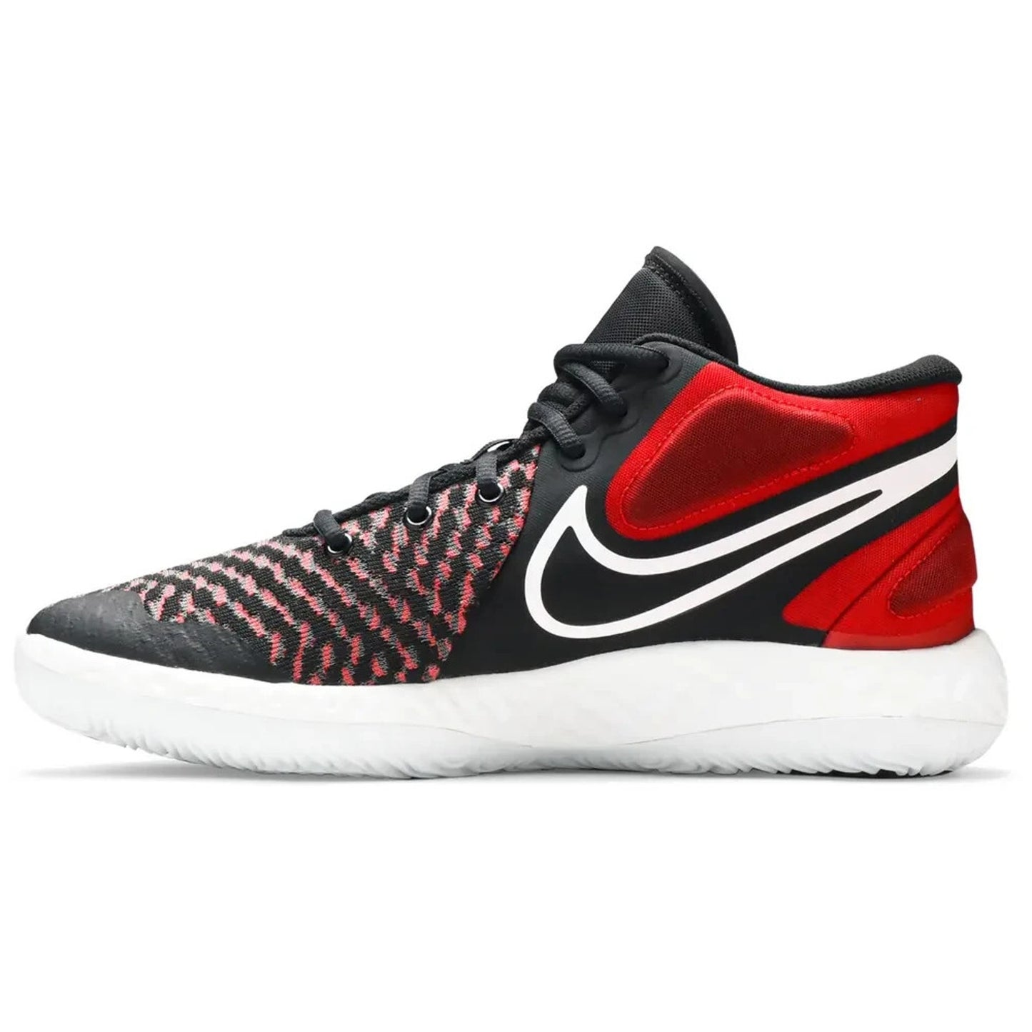Nike Men's KD Trey 5 VIII Basketball Shoes, Black /Red /White 11.5