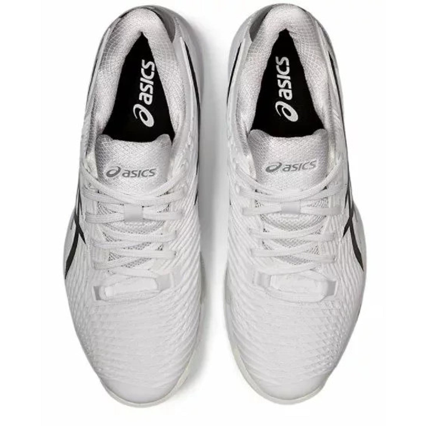 ASICS Men's SOLUTION SPEED FF 2 Tennis Shoes in White/Black 8.5 M