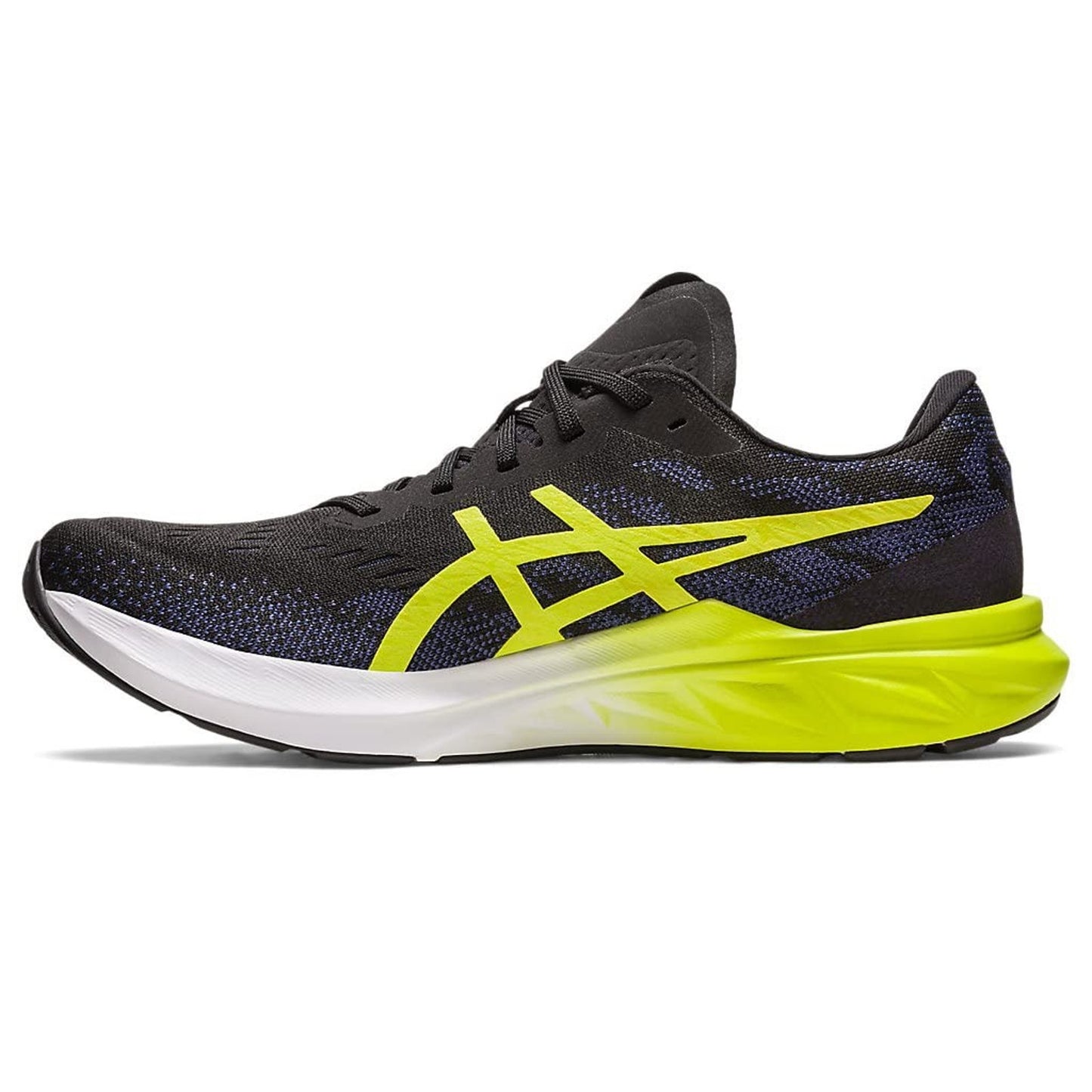 ASICS Men's Dynablast 3 Black/Lime Zest Running Shoes US size 10.5 M