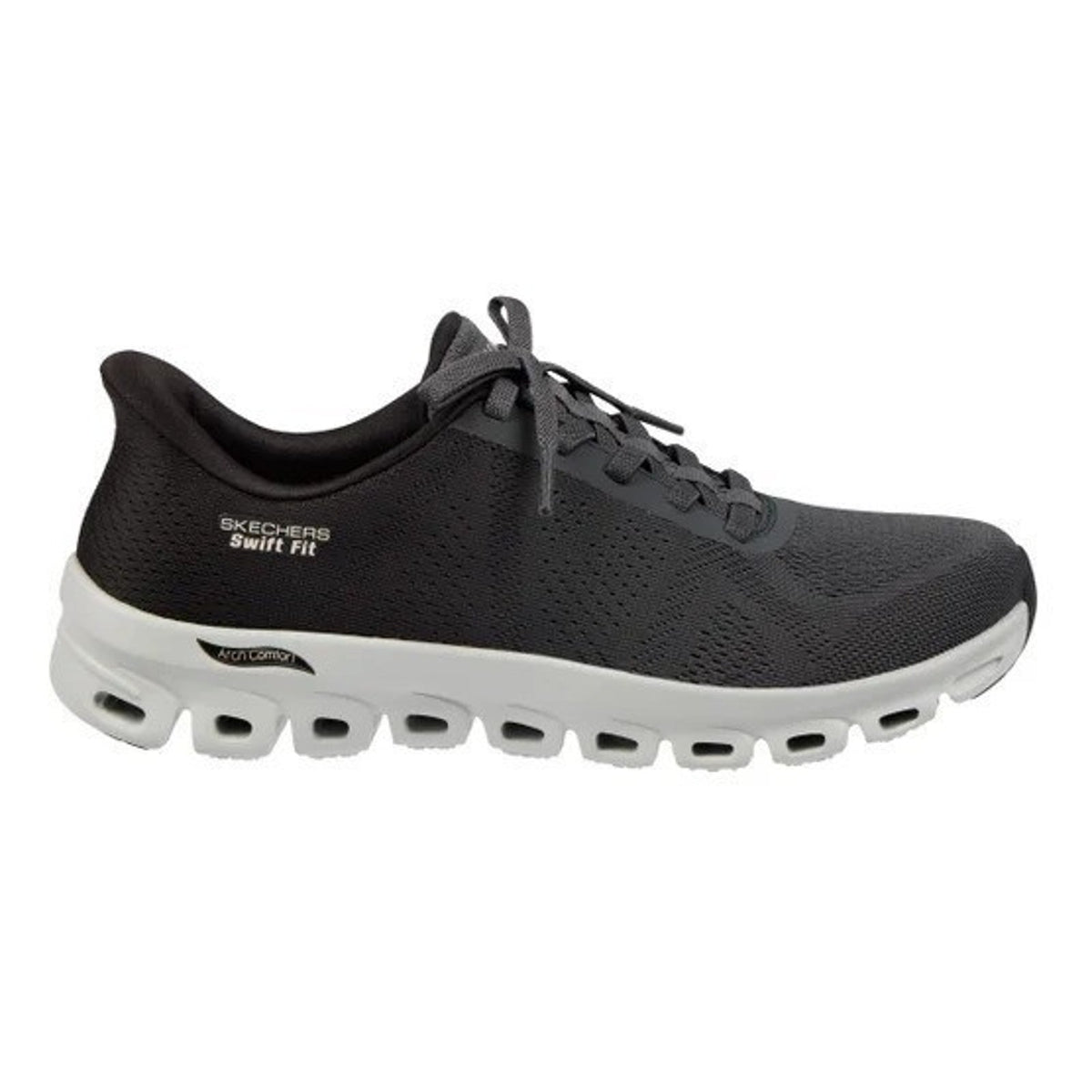 SKECHERS Hands Free Swift Fit Women's Black Mesh Lightweight Sneakers 8.5 M
