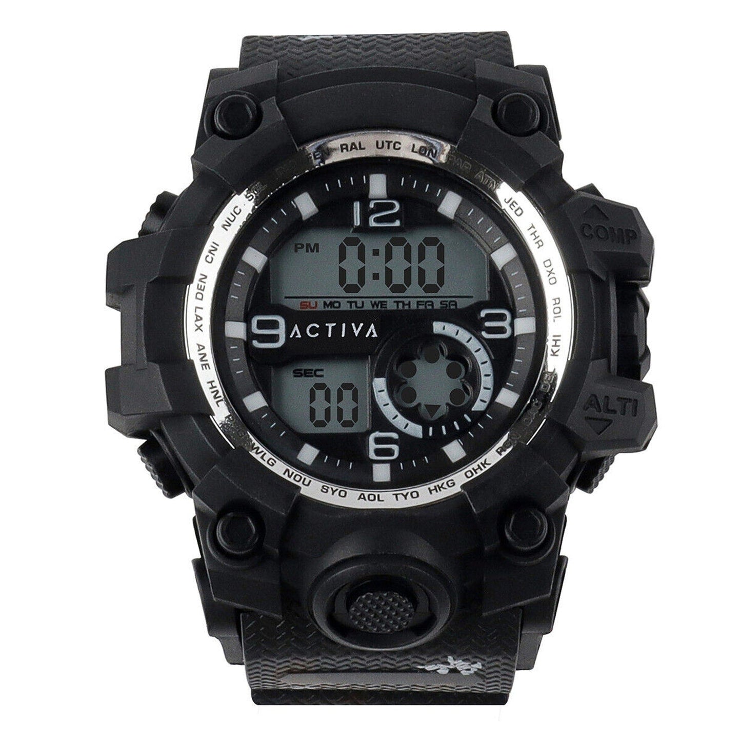 Activa X Invicta Men's Watch - 54.5mm, Black (ACW435-002) Invicta