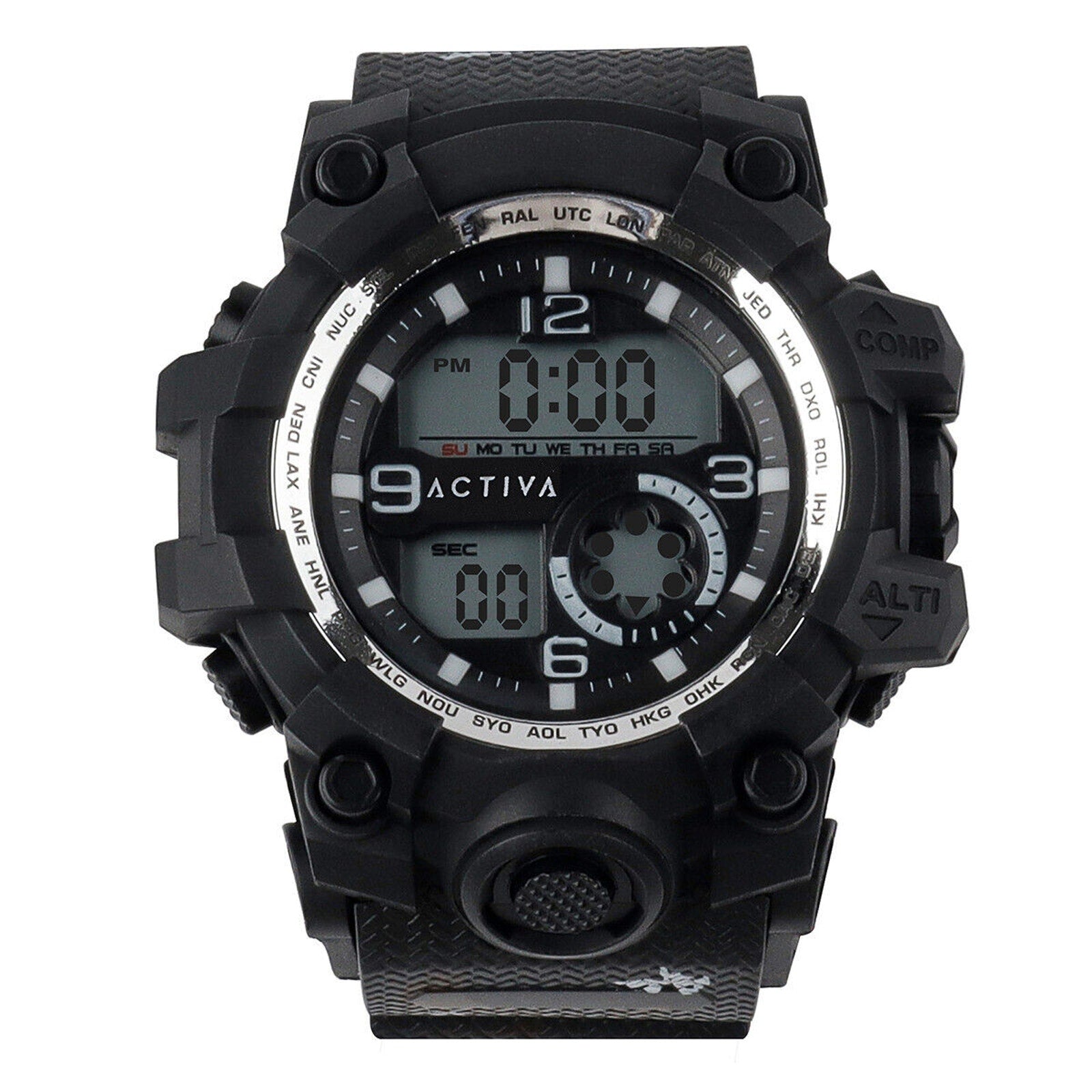 Activa X Invicta Men's Watch - 54.5mm, Black (ACW435-002) Invicta