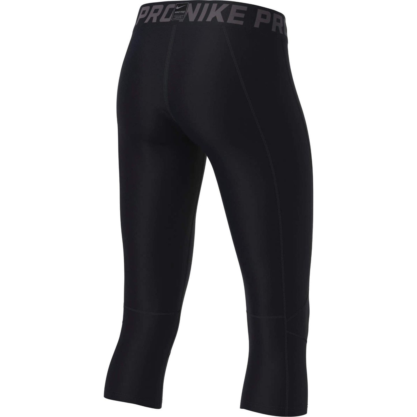 NIKE PRO 3/4 LENGTH BOY'S TIGHTS SIZE Medium NEW BV3506 091 Black