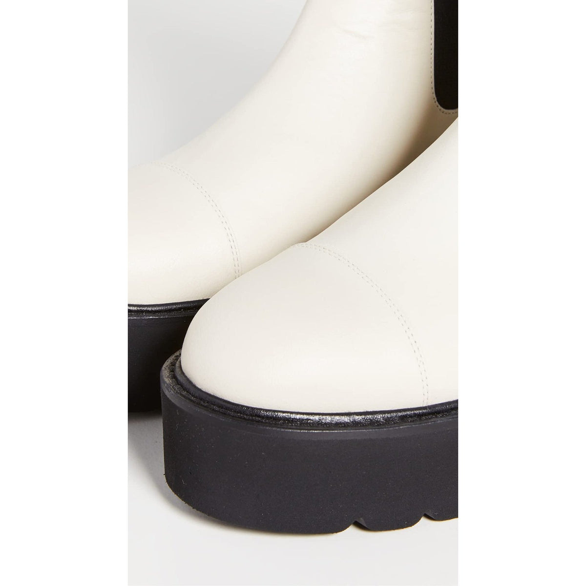 Stuart Weitzman Presley Ultralift 50mm platform boots Oat, Off White Size 11 M