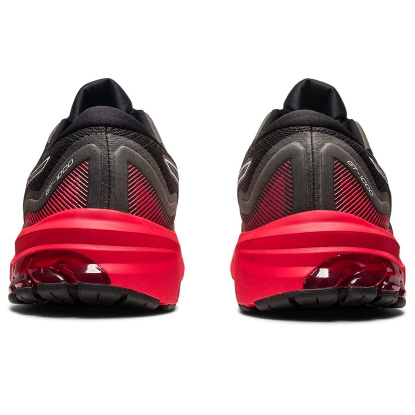 Asics GT 1000 11 Men’s Running Shoes Black/Electric Red Size 11.5 M