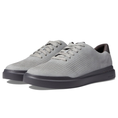 Cole Haan Men's Grandpro Rally Laser Cut Sneaker, Grey Monument, 9.5-M US
