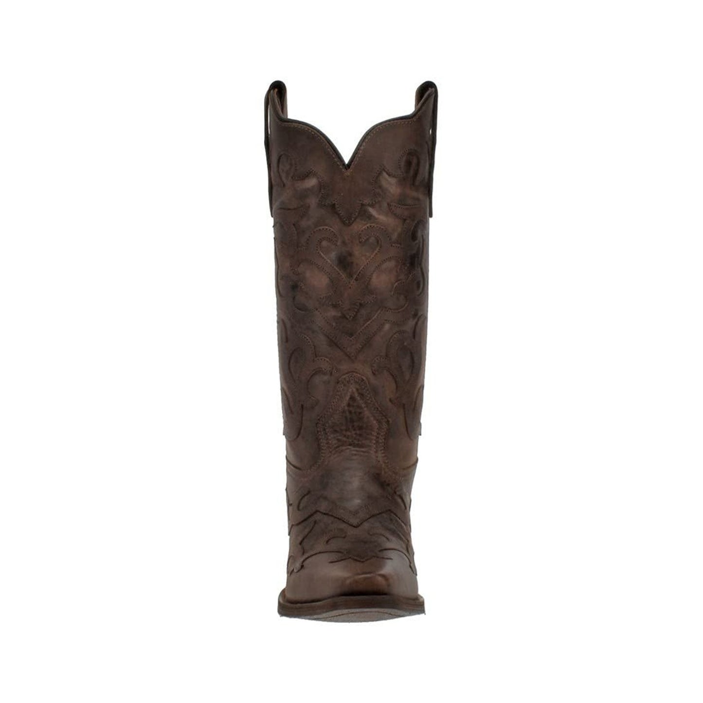 Laredo Colbie Chocolate Western Women's Boots Brown Leather Size 9.5