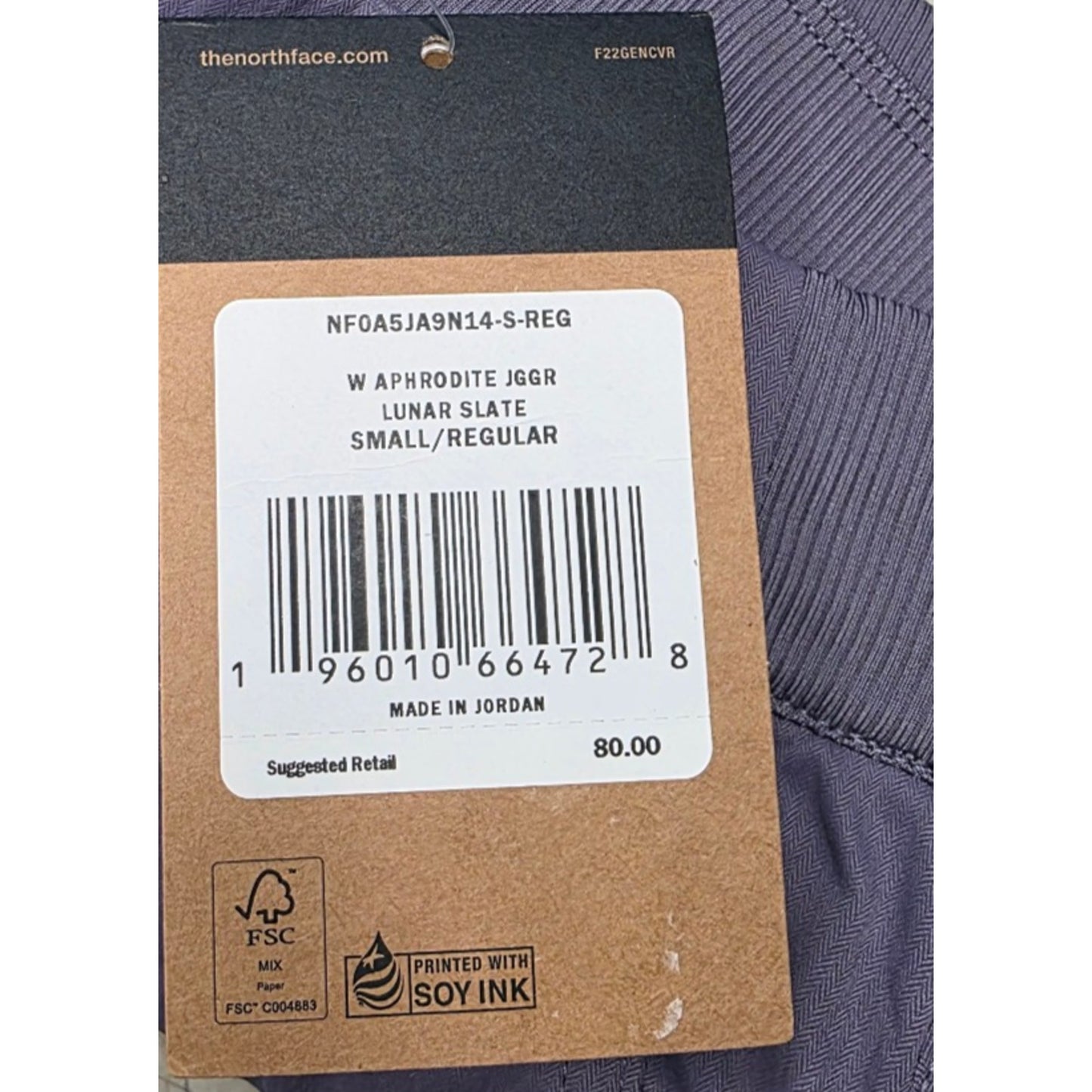 The North Face Women's Aphrodite Jogger Pants Lunar slate Sz Small