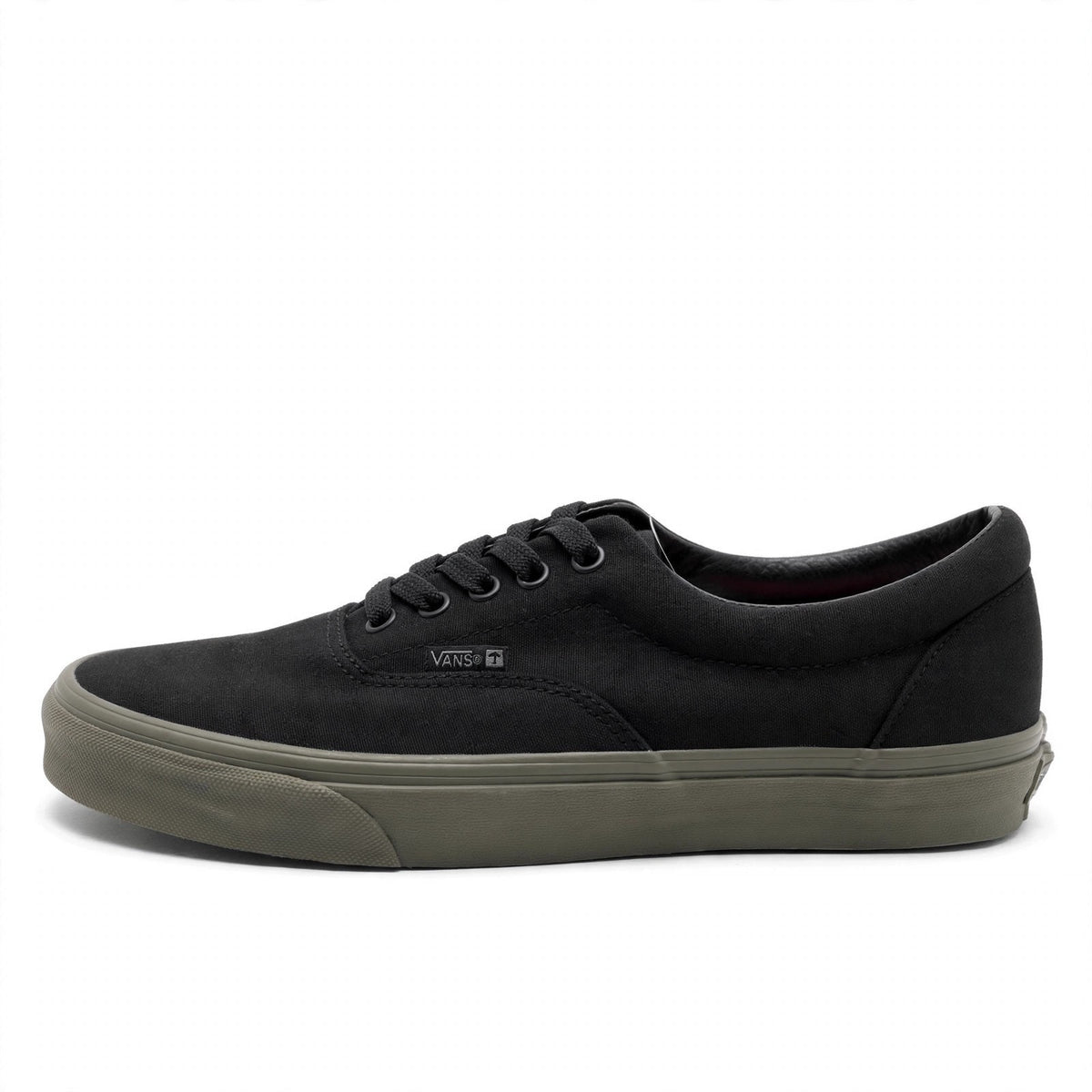 Vans Era Black Olive Green Canvas Sneakers Mens 10.5 / Women 12