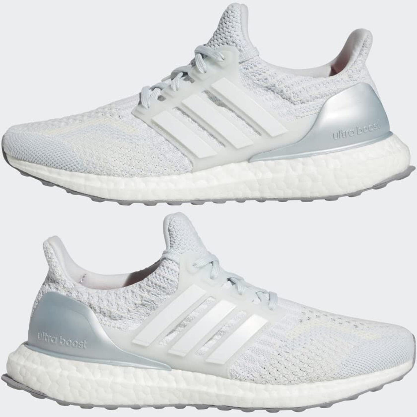 Adidas Ultraboost 5.0 DNA Womens Running Shoes White/Blue Size 10 B