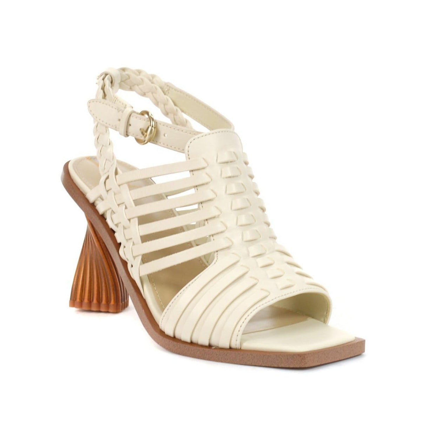 Sam Edelman Holland Ivory Leather Heels Pumps Women’s Size 8.5 M